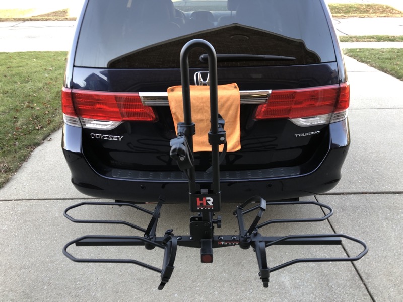 Honda odyssey bike sale rack no hitch