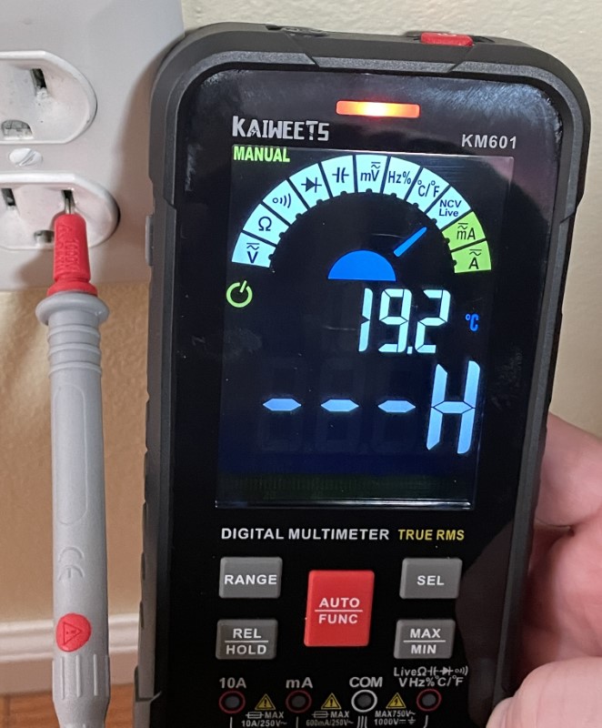 Kaiweets KM601 Multimeter 31