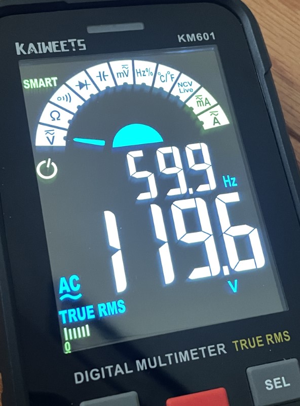 Kaiweets KM601 Multimeter 32