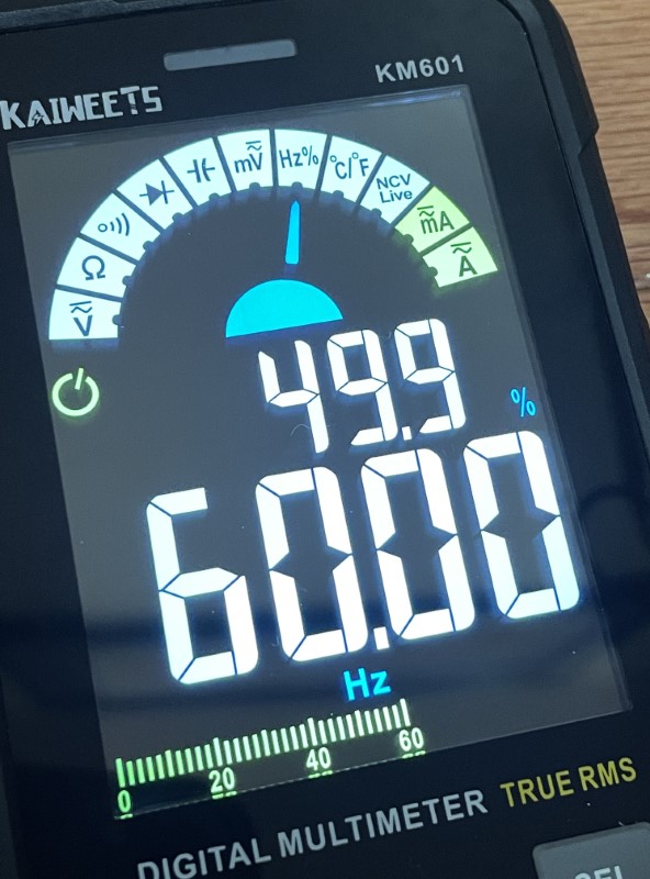 Kaiweets KM601 Multimeter 37