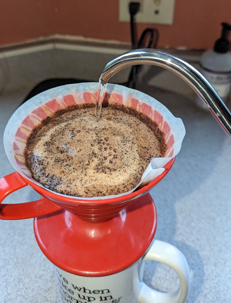 Maestri House Electric Gooseneck Kettle review - hot water, with a few ...