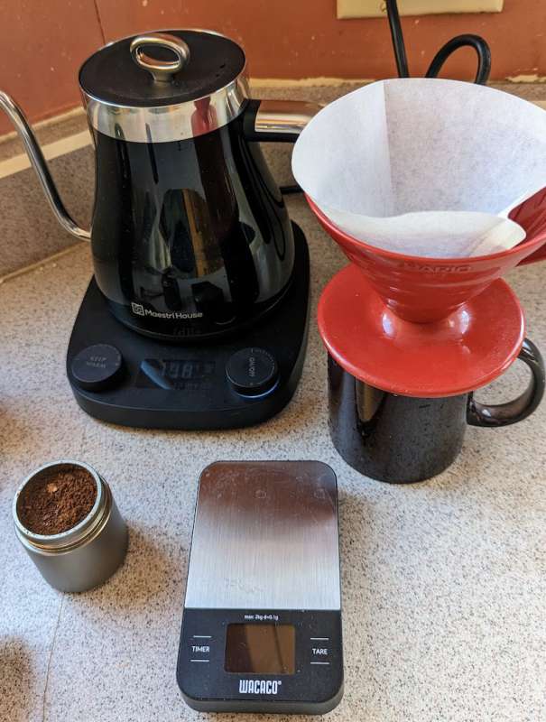 Homtone Gooseneck Electric Pour-over Kettle