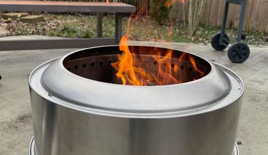 TURBRO Pluto R19 smokeless fire pit review - The Gadgeteer