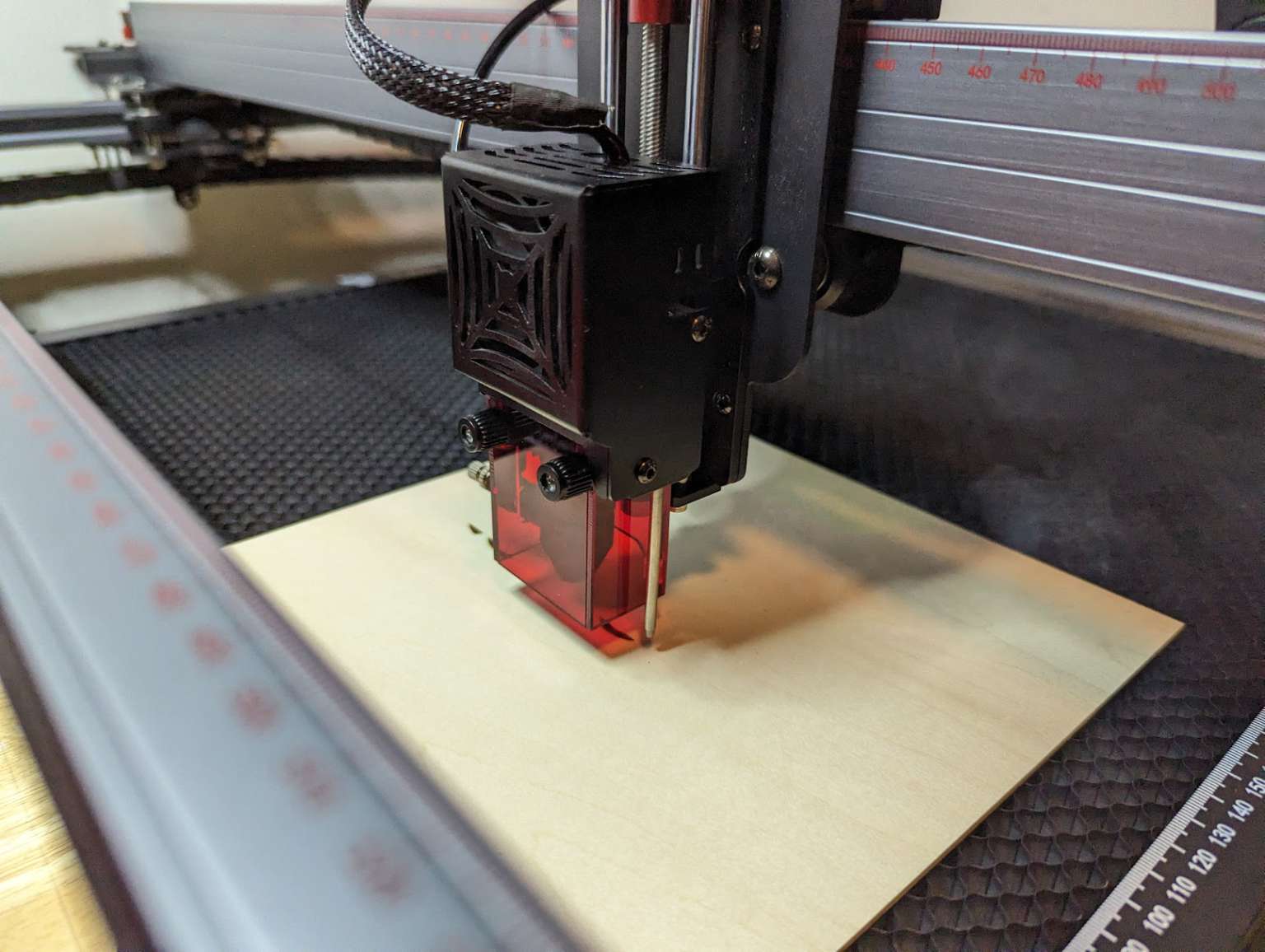 TwoTrees TS2 10W Diode Laser Engraver review A powerful autofocusing