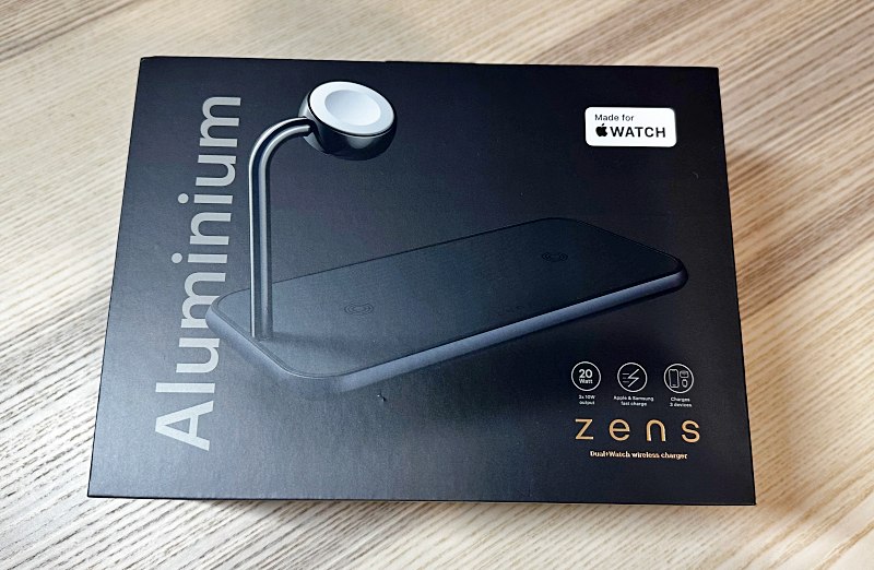 Zens dual+watch aluminium 2025 wireless charger review