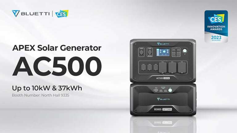 BLUETTI named as a CES 2023 Innovation Awards honoree - The Gadgeteer