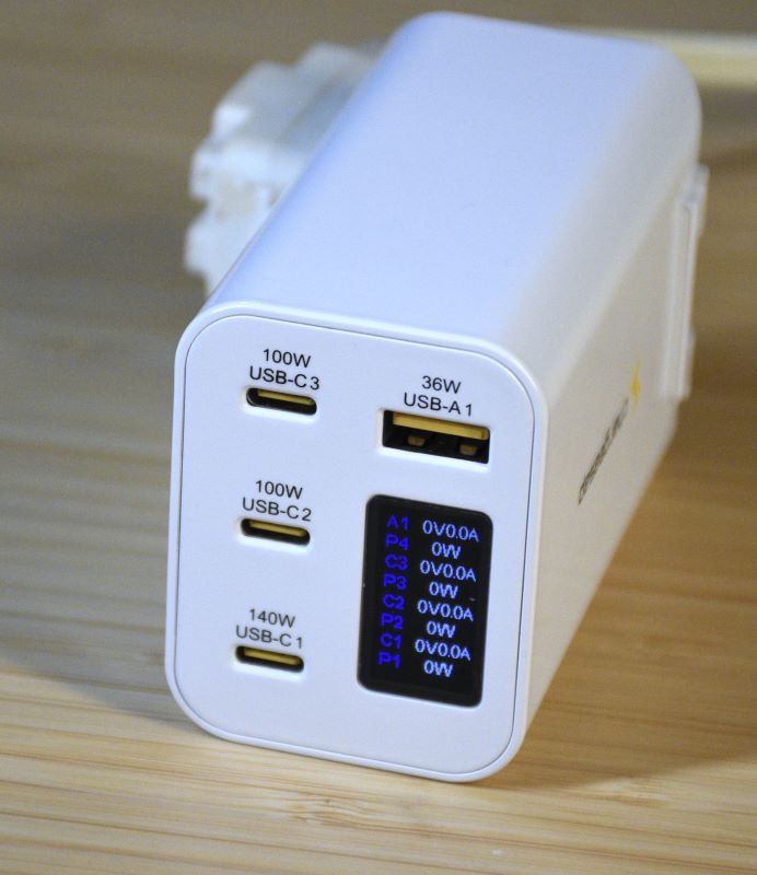 chargeasap Zeus 270W GaN USB C Charger 5