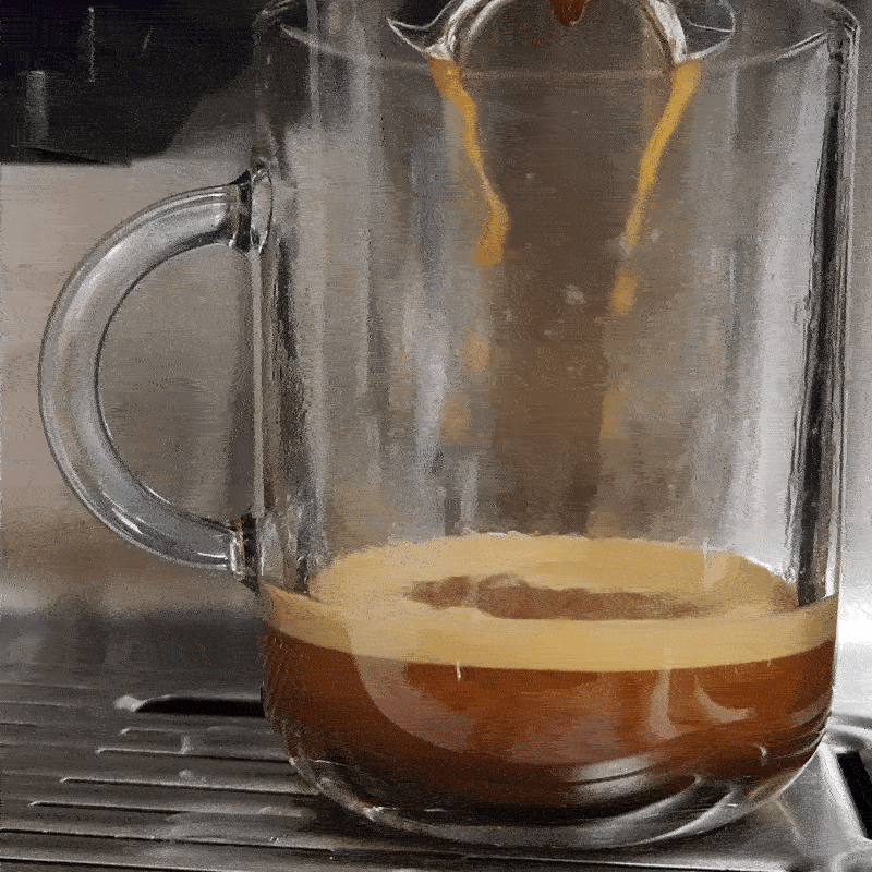 coffee pouring into cup
