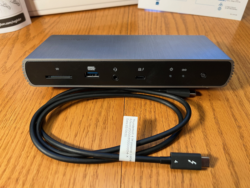 Kensington SD5780T Thunderbolt 4 Dual 4K/6K Docking Station review – power  and connections for all your computing needs - The Gadgeteer