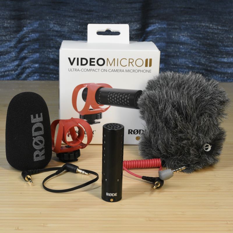  Rode VideoMicro Compact On-Camera Microphone with