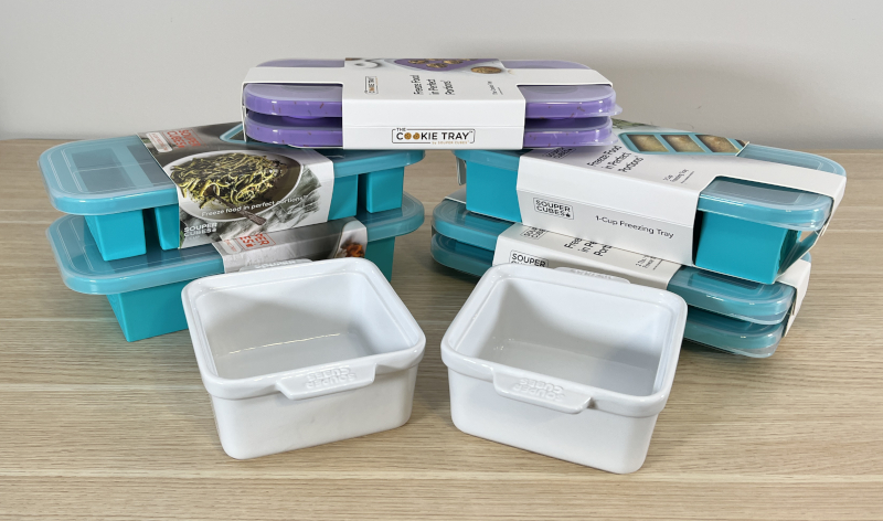 Souper Cubes Freezer Tray with Lid