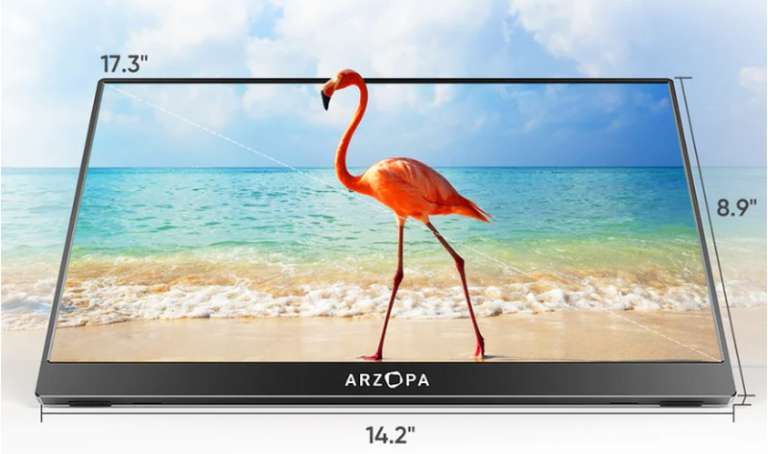Arzopa A1 MAX 17.3'' FHD Portable Monitor review - The Gadgeteer