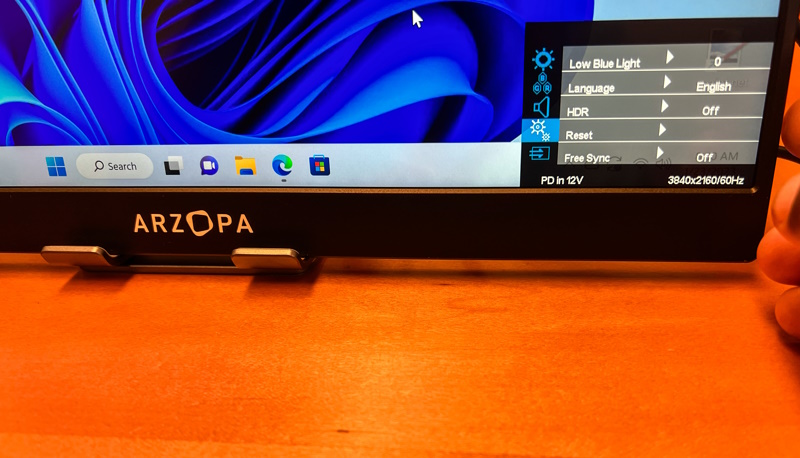 Arzopa P5 4K Portable 15.6 Monitor review - The Gadgeteer