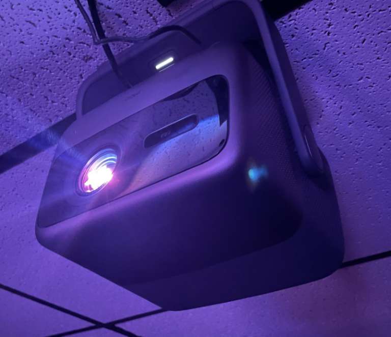 JMGO N1 Ultra 4K TriColor Laser Projector review A pewpew laser projector to watch your pew