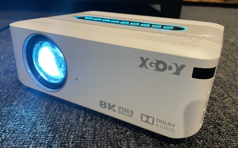 Xgody X1 video projector 33