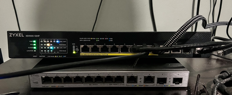 Zyxel 10-Port Multi-Gigabit Smart Managed Switch (XS1930 Series