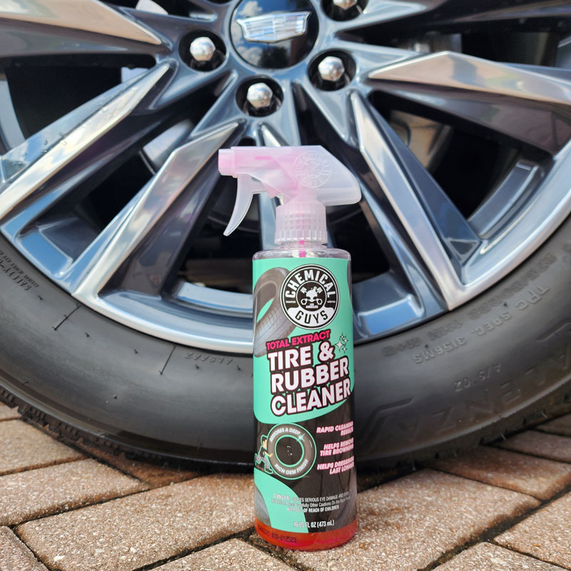 Chemical Guys Total Extract Tire & Rubber Cleaner review - back in black -  The Gadgeteer