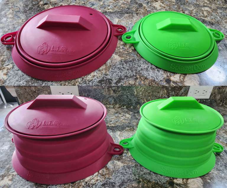 SplatterDōm splatter guard review to the SplatterDōm The Gadgeteer