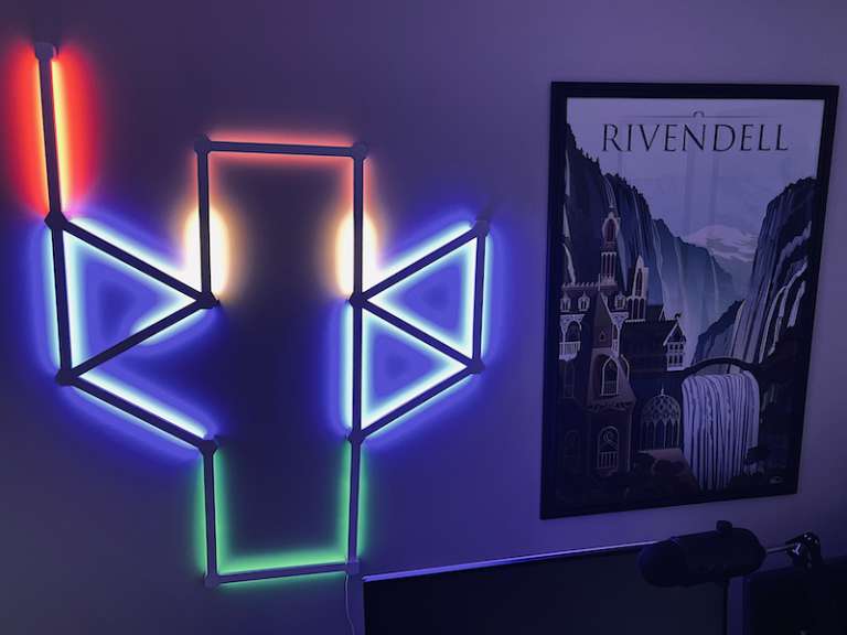 Nanoleaf Lines Squared review - smart lighting at right angles (but ...