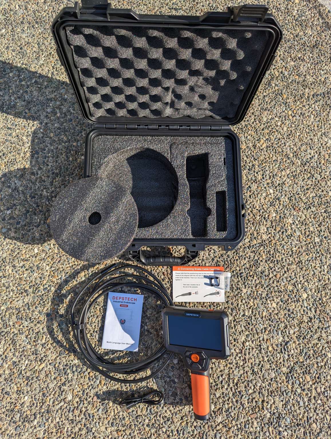 Depstech DS580 Dual Lens 5.0MP Borescope with 5” IPS Display review