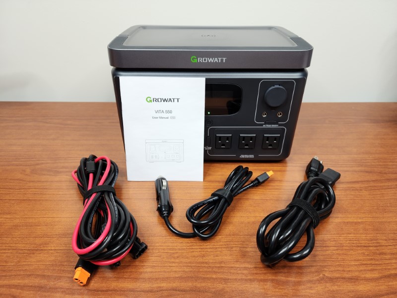 Growatt VITA 550 power station review - Power your outdoor adventures! -  The Gadgeteer