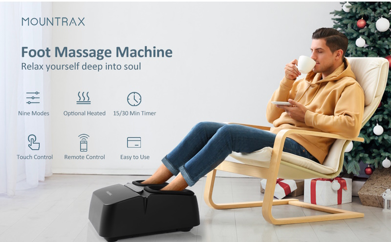 Put This Under Your Desk  Mountrax Shiatsu Foot Massager 