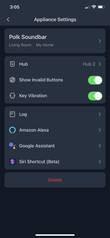 Switchbot Hub 2 35 button configuration