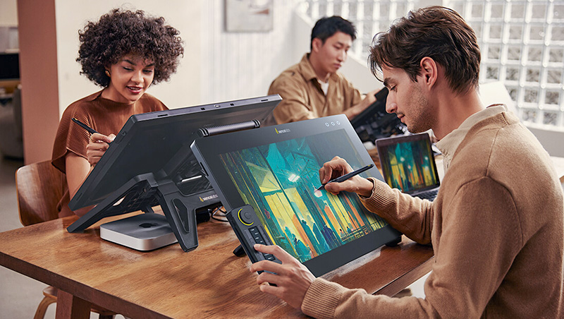 Xencelabs' first display drawing tablet already rivals the Wacom Cintiq -  The Verge