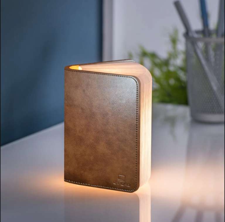 The Gingko Smart Book Light is a beautiful statement piece for your