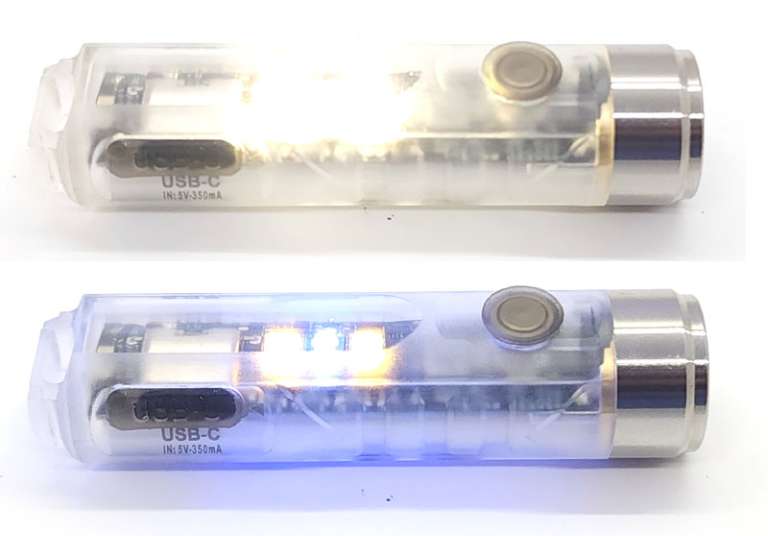 RovyVon Aurora A8 USBC Keychain Flashlight with sidelight review EDC perfection? The Gadgeteer