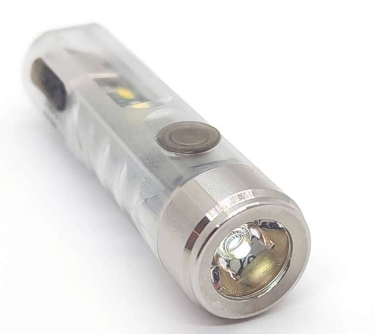 RovyVon Aurora A8 USBC Keychain Flashlight with sidelight review EDC perfection? The Gadgeteer