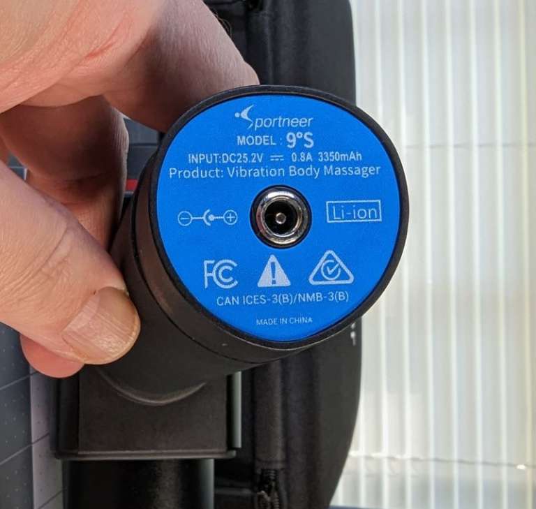 Sportneer Elite D9 percussive massage gun review A percussive