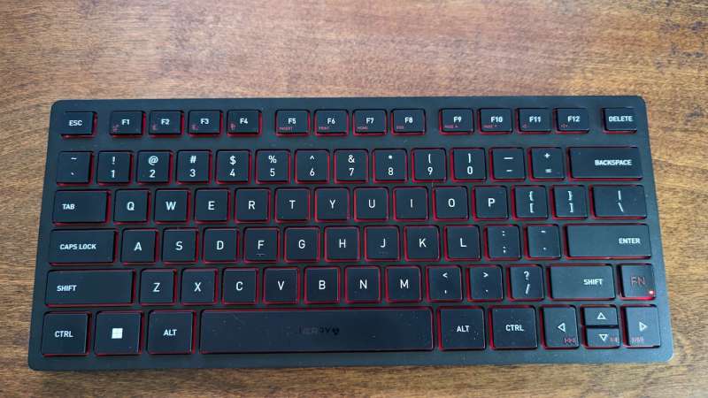 Cherry KW 9200 Mini Wireless Keyboard review - three different ways to ...