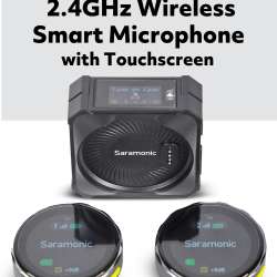 Saramonic  BlinkMe 2.4Ghz Wireless Smart Microphone System with Touchscreen review