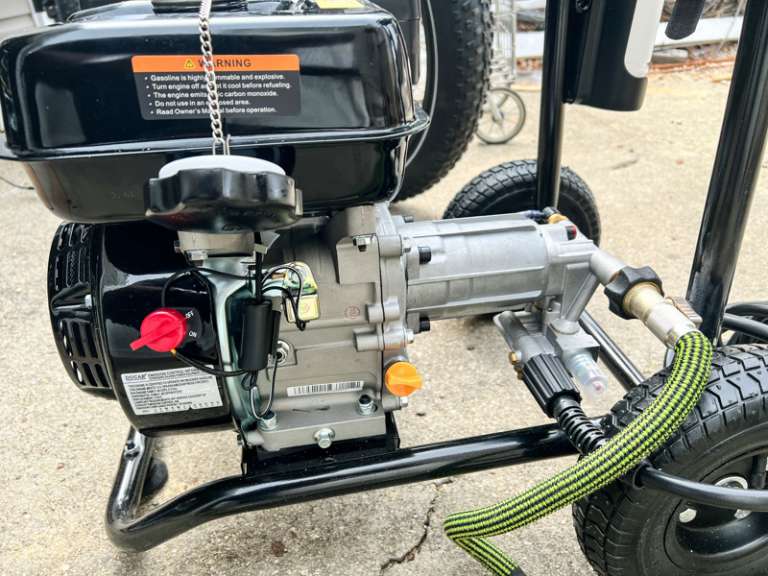 Teande 4200PSI Gas Pressure Washer review - The Gadgeteer