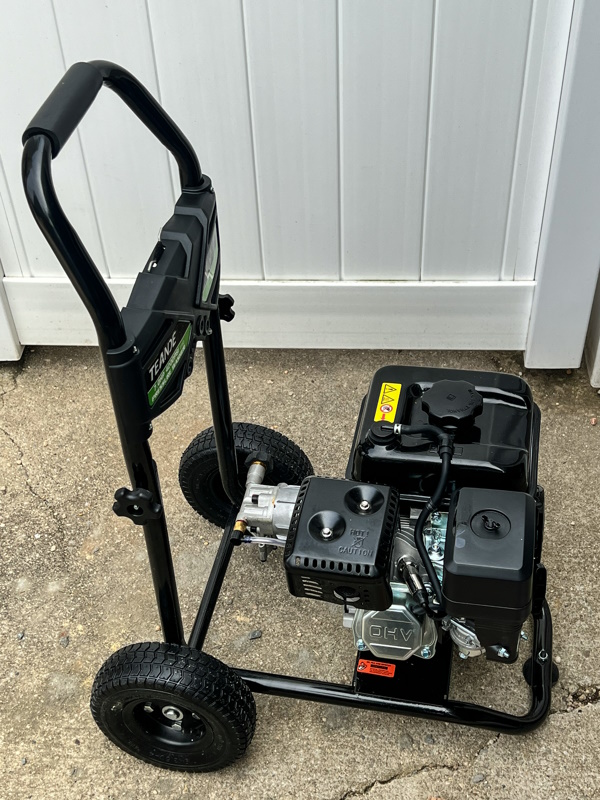 Teande 4200PSI Gas Pressure Washer review - The Gadgeteer