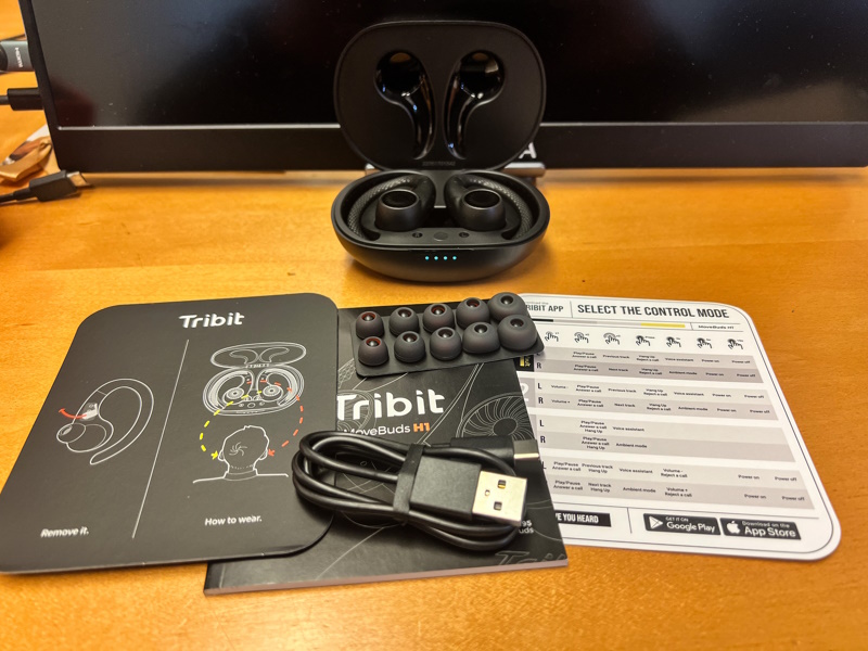 Tribit MoveBuds H1 Wireless Earbuds 2