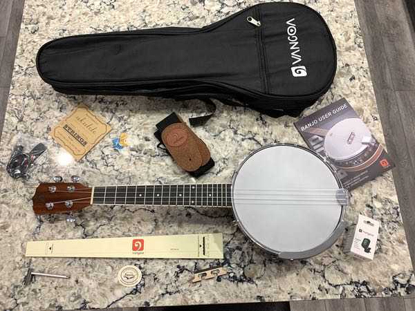 Vangoa banjo deals ukulele