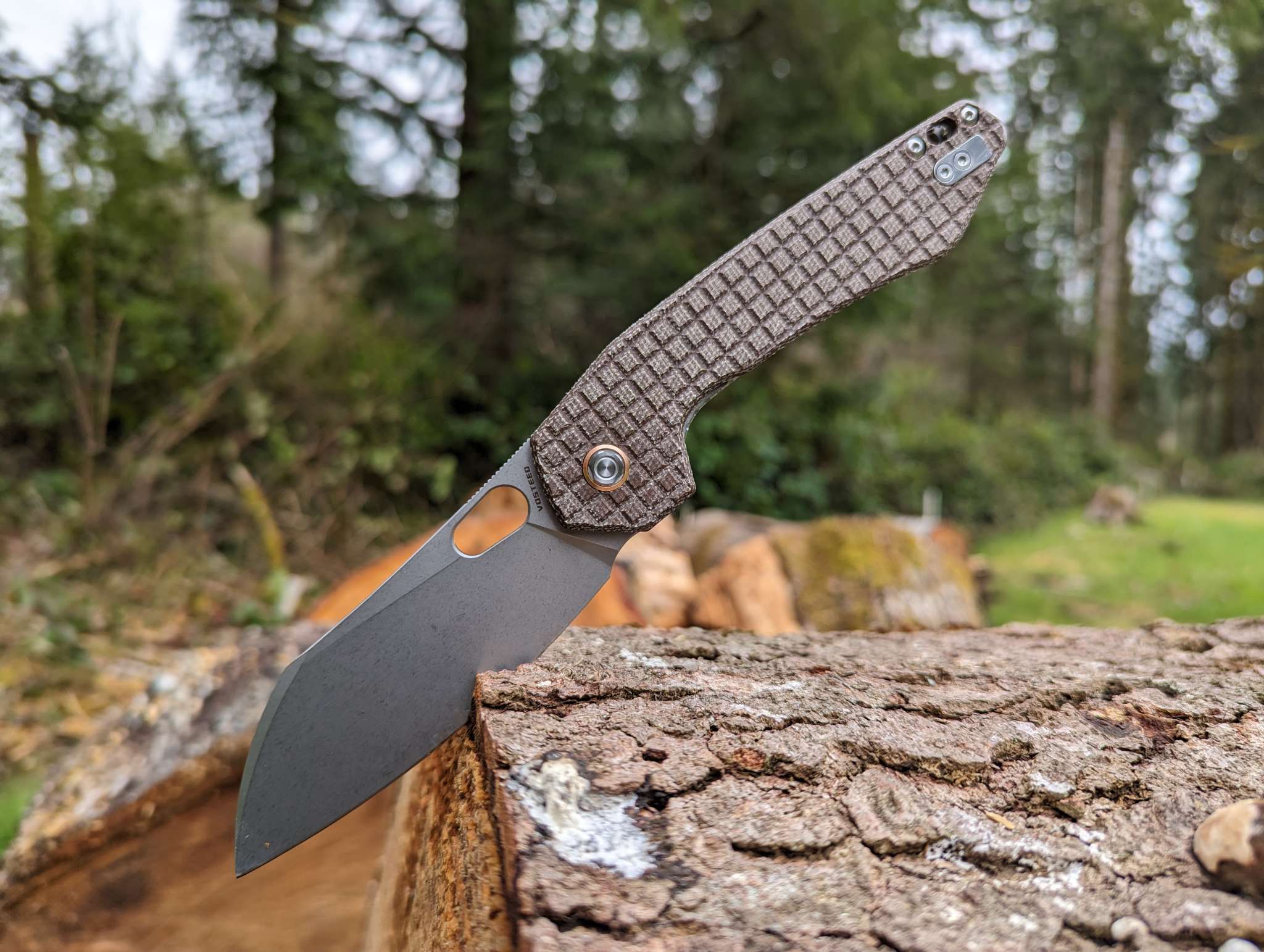 Vosteed Gator 3.98” blade folding knife review a beast of a knife