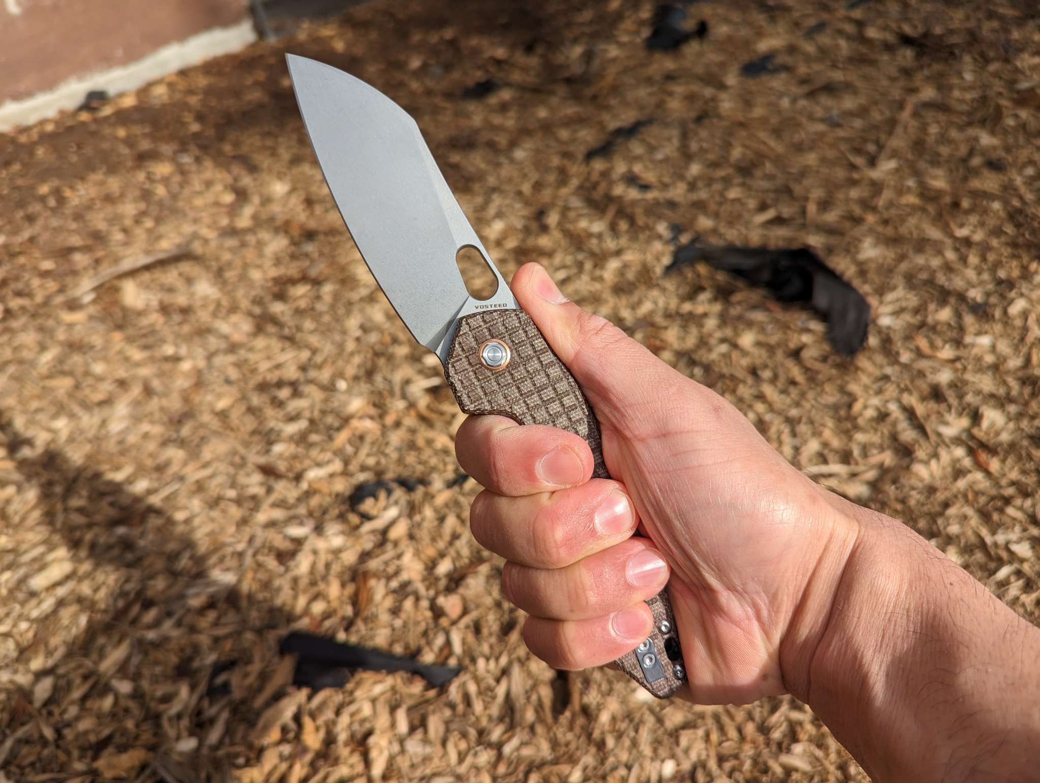 Vosteed Gator 3.98” blade folding knife review a beast of a knife