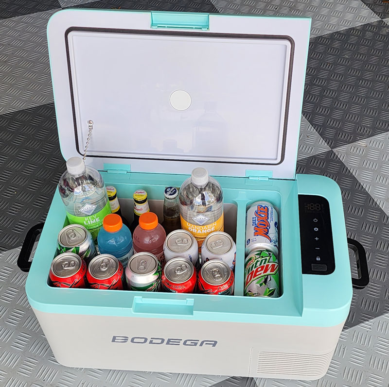 BODEGA K18 Bule 20 Quart Portable Car Fridge/Freezer review - giving you  the chills while traveling - The Gadgeteer