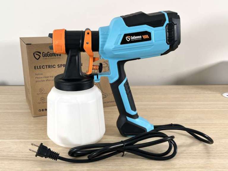 GoGonova Power Paint Sprayer review a faster way to finish your fence