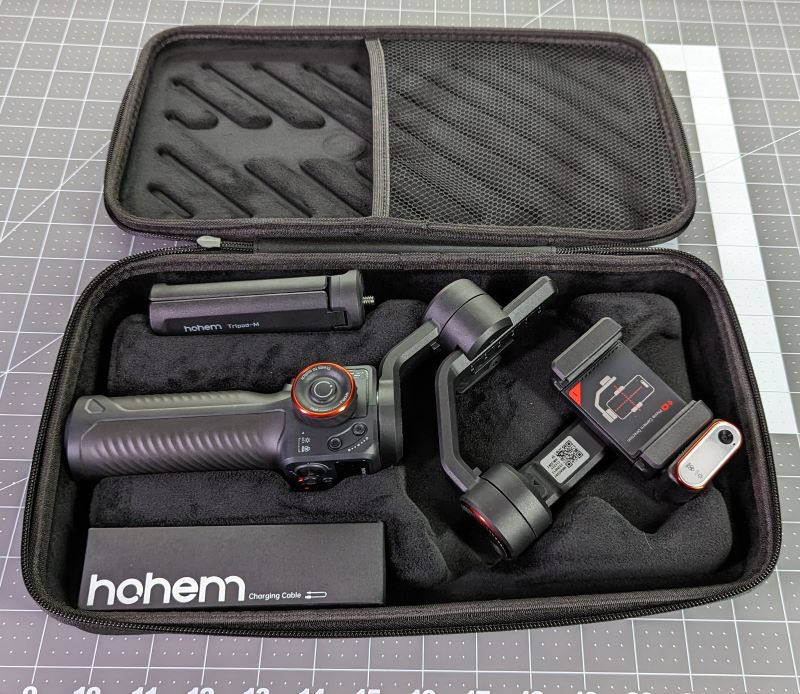 hohem isteady m6 kit review in the field - phone gimbal review with  magnetic tracking 