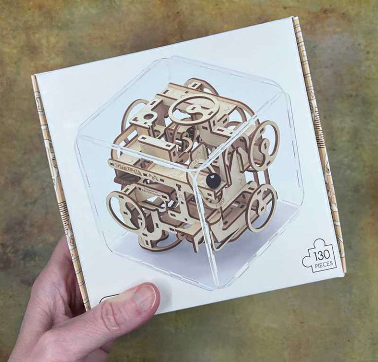 Intrism Mini 3D wooden puzzle review The Gadgeteer