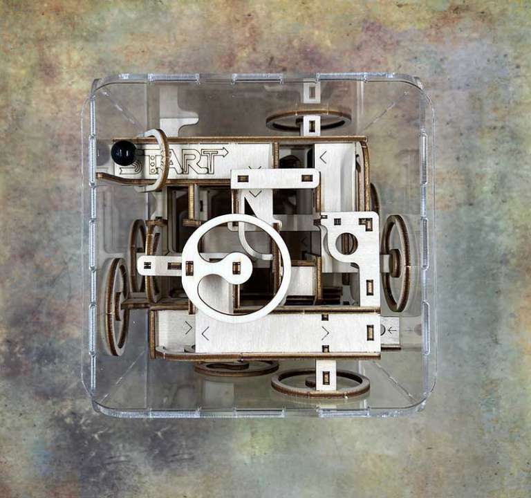 Intrism Mini 3D wooden puzzle review The Gadgeteer