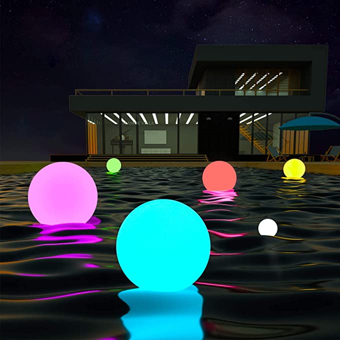 loftek led floating pool light ball 01