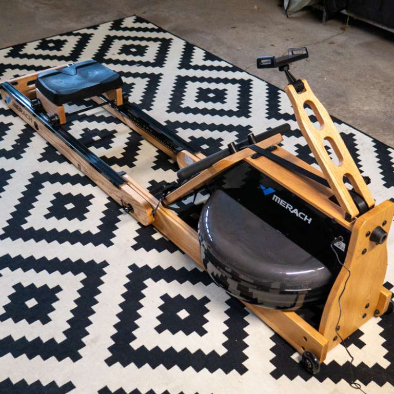Merach 950 dual resistance wood rowing machine review row row row
