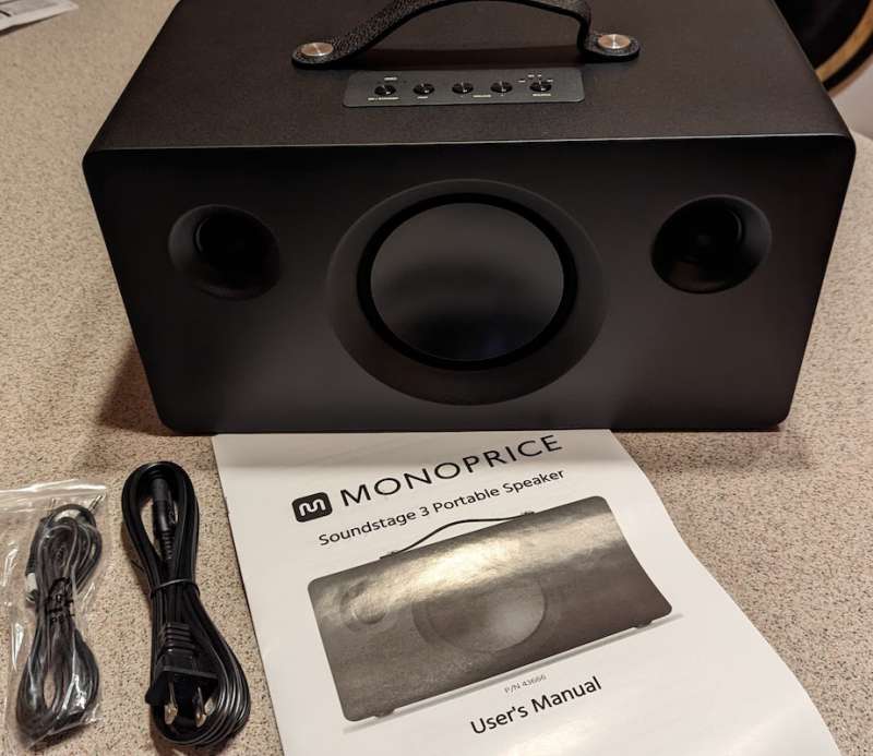 monoprice speaker 2