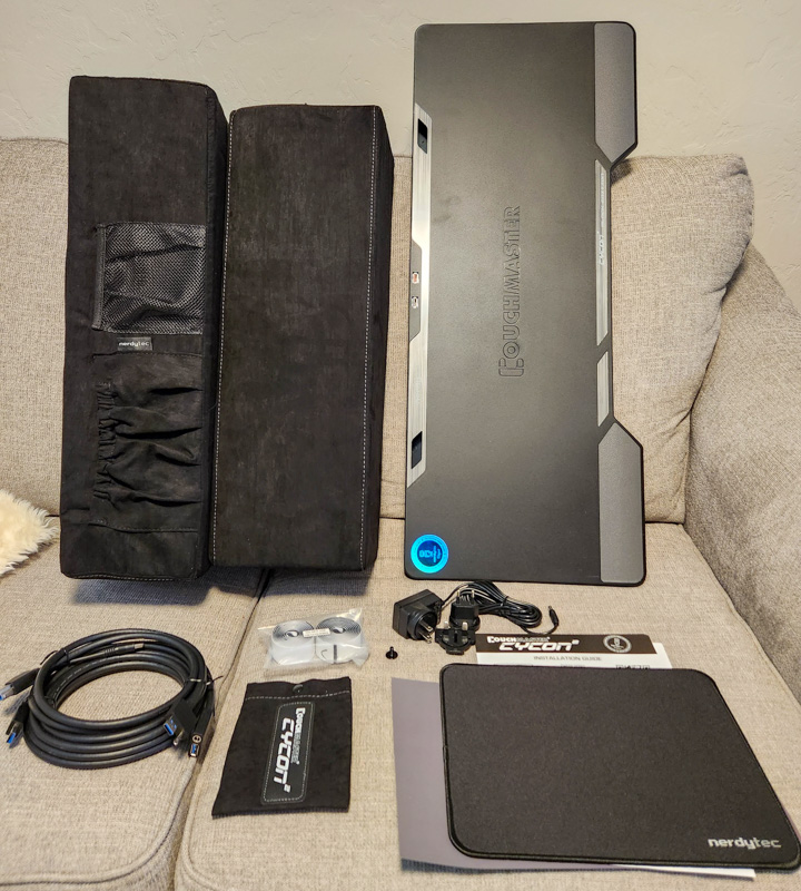 Couchmaster® CYCON² - Lap Desk - Black Edition – nerdytec