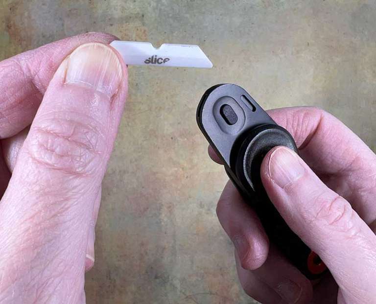 Slice folding utility knives review Do "safer" blades make a better